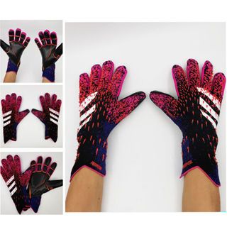 Găng tay thủ môn Găng tay bóng đá cho thanh thiếu niên và người lớn Găng tay thủ môn bóng đá làm cuộn tiêu cực với cột sống ngón tay để ngăn ngừa chấn thương