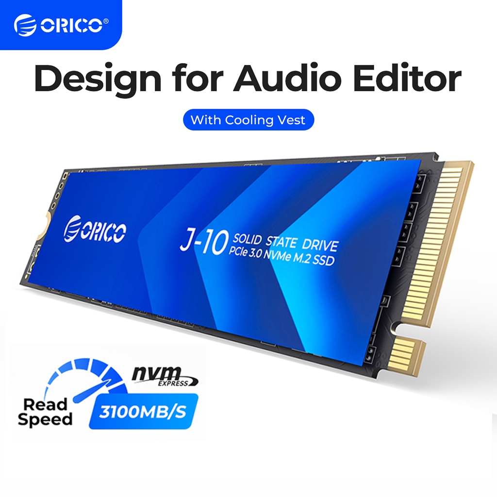 ORICO M.2 SSD M.2 NVME SSD PCI-E 3.0 SSD NVME Gen3 x4 SSD M.2 2280mm SATA SSD SATA III Ổ Đĩa Cứng 256GB 512GB/ Làm Mát Không Khí (J-10)