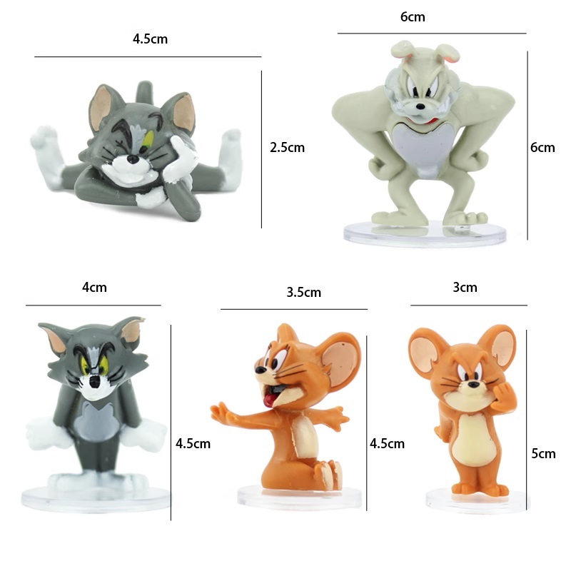 Tom Và jerry Trang Trí Bánh Kem