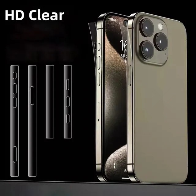 Miếng PPF dán viền bảo vệ cho iPhone 15 14 13 12 Pro Max 13 12 Mini 11 Pro Max