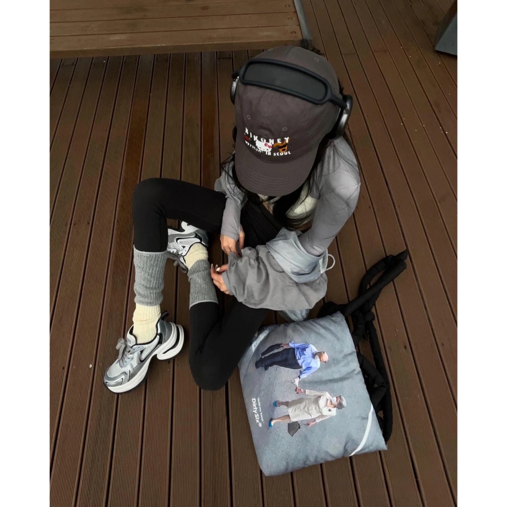 Giày Thể Thao Da Đế Dày Buộc Dây Phối Lưới Màu Bạc Thời Trang Thu Đông 2023