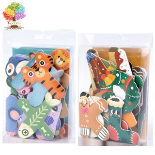  Treeyear Gỗ Dày Bảng Chữ Cái Nam Châm Cho Trẻ Tập Đi Tủ Lạnh Kích Thước Lớn Động Vật Dễ Thương Nhiều Màu Sắc ABC Từ Chữ Cái 26 Chữ Hoa Bộ Đồ Chơi Cho Trẻ Em Tập Đi Học Mầm Non Đánh vần 