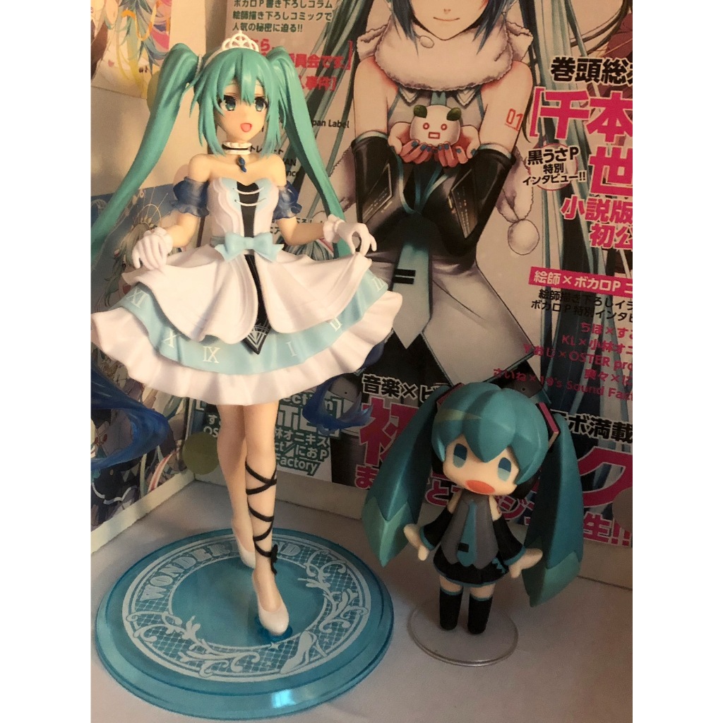 Mô Hình Nhân Vật hatsune miku Phiên Bản. 10cm Dễ Thương