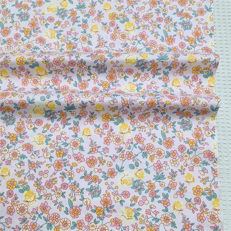 Vải cotton Họa Tiết Lá Cây 60 '' 60 ''