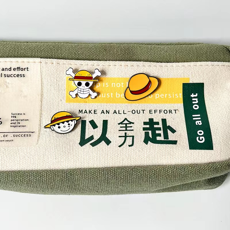 Ghim Cài Áo Kim Loại Hình Nhân Vật Hoạt Hình one piece