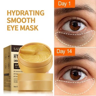 Hộp 60 miếng mặt nạ mắt từ collagen dưỡng ẩm chống nếp nhăn và quầng thâm