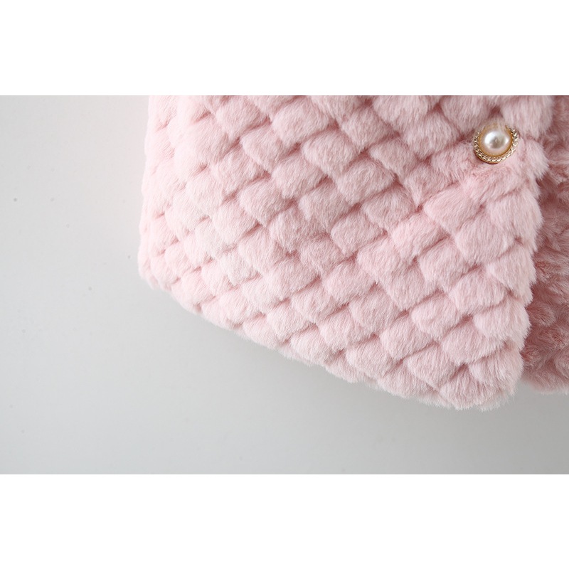 Áo Khoác Thu Đông 2023 Sát Nách Màu Trơn Ấm Áp Hợp Thời Trang Cho Bé Gái 0-3 Tuổi