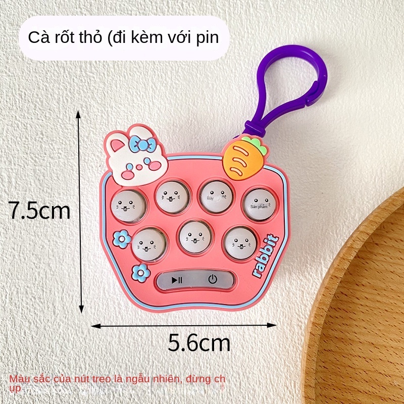 Móc Khóa Hình Máy Nén Chuột hamster mini Dễ Thương