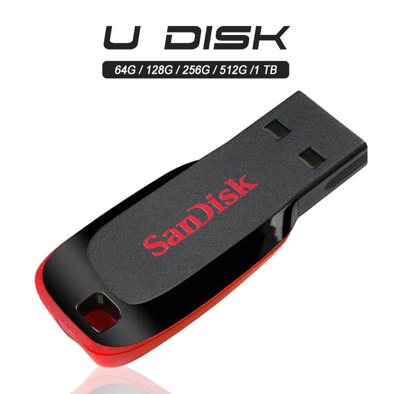 Usb 2.0 mini 16g 32g sandisk cz50 64g Tốc Độ 128g Cho Xe Hơi