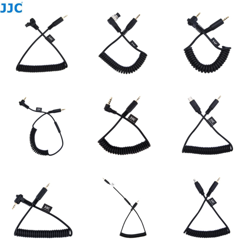 JJC Cáp Kết Nối Cho Máy Ảnh Điều Khiển Từ Xa Màn Trập Canon RS-80N3 RS-60E3 MC-DC2 MC-30 MC-30A MC-3