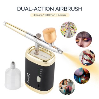Liarty Súng Phun Sơn Móng Tay 0.3mm Hai Chức Năng Dưỡng Ẩm Sâu