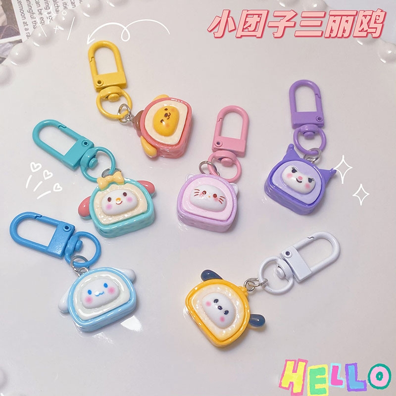 Letit | Sanrio Móc Chìa Khóa Hình Hoạt Hình Đáng Yêu