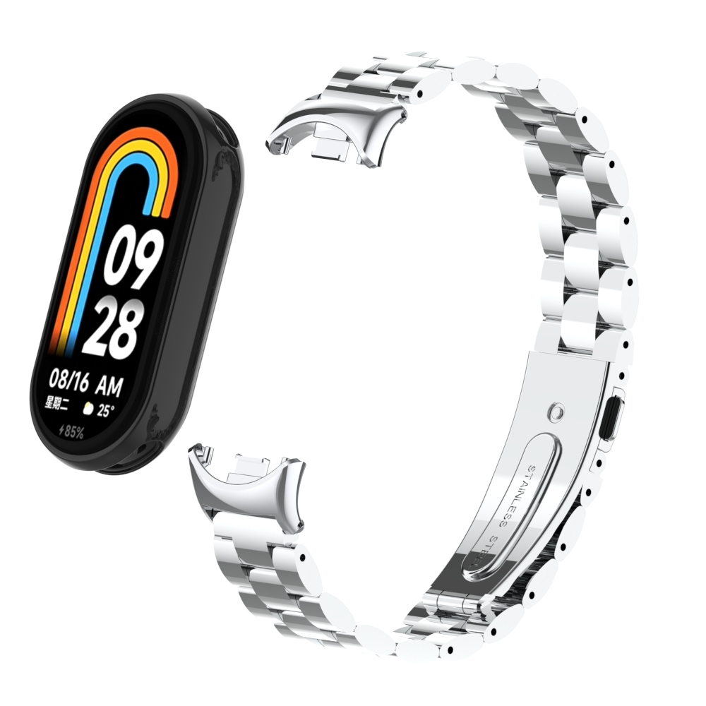 Dây Đeo Inox Cho Đồng Hồ Thông Minh Xiaomi Mi Band 8