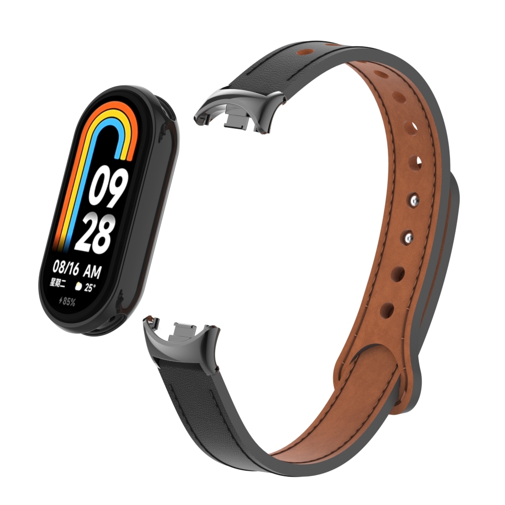 Dây Đeo Da Thay Thế Cho Đồng Hồ Thông Minh Xiaomi Mi Band 8