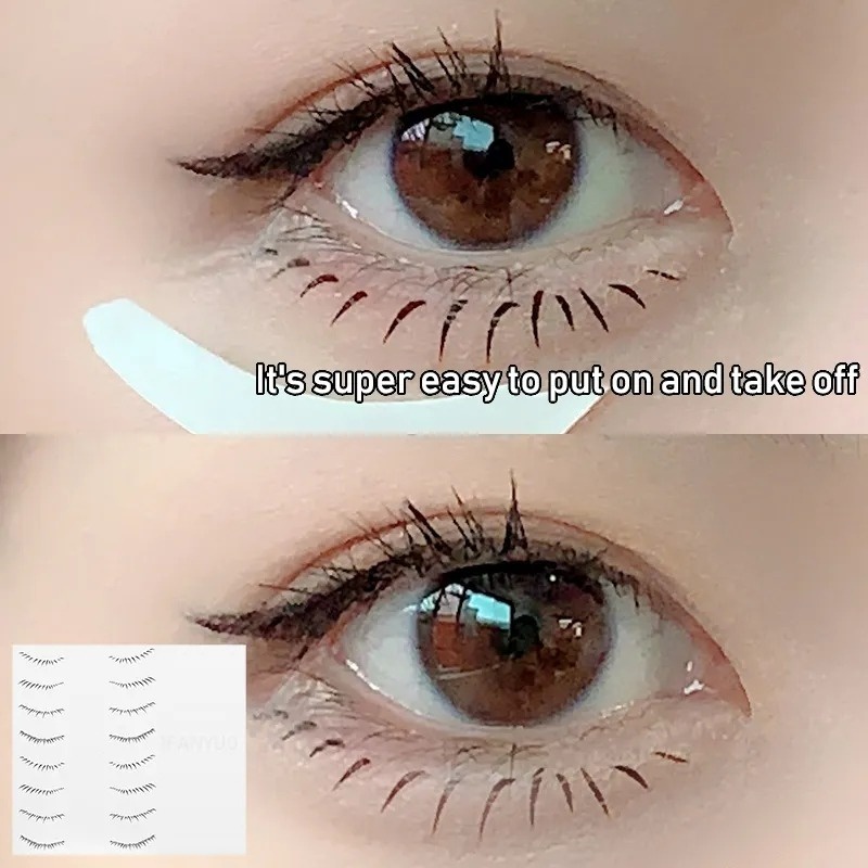 Hình Xăm Dán Lông Mi 3d Chống Nước Lâu Trôi Tự Nhiên