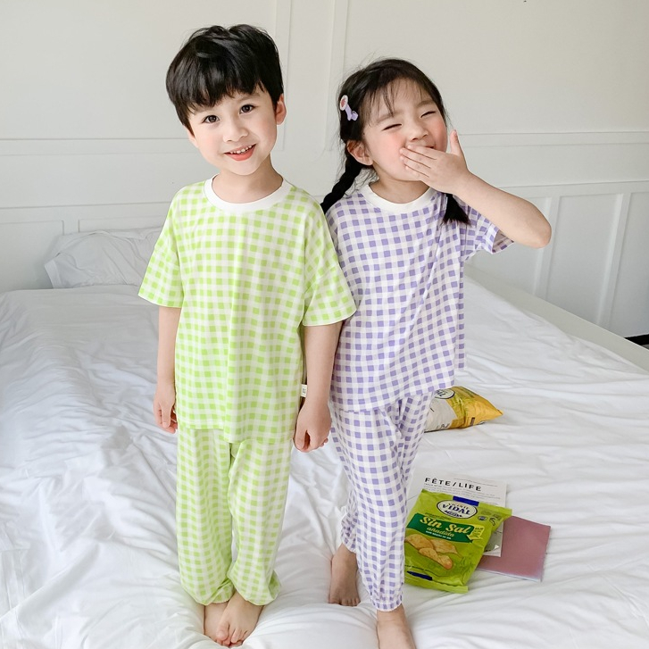 Bộ Đồ Ngủ Mặc Nhà Thoáng Mát Xinh Xắn Cho Bé