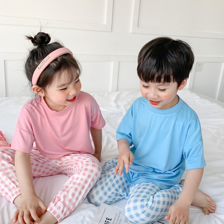 Bộ Đồ Ngủ Mặc Nhà Thoáng Mát Xinh Xắn Cho Bé