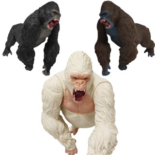  Godzilla vs. Kong Hình Đầu Lâu Lsland King Kong Chimpanzee Monster King Trắng Orangutan Gorilla PVC Nhân Vật Hành Động Bộ Sưu Tập Mô Hình Đồ Chơi Búp Bê Quà Tặng Trẻ Em 