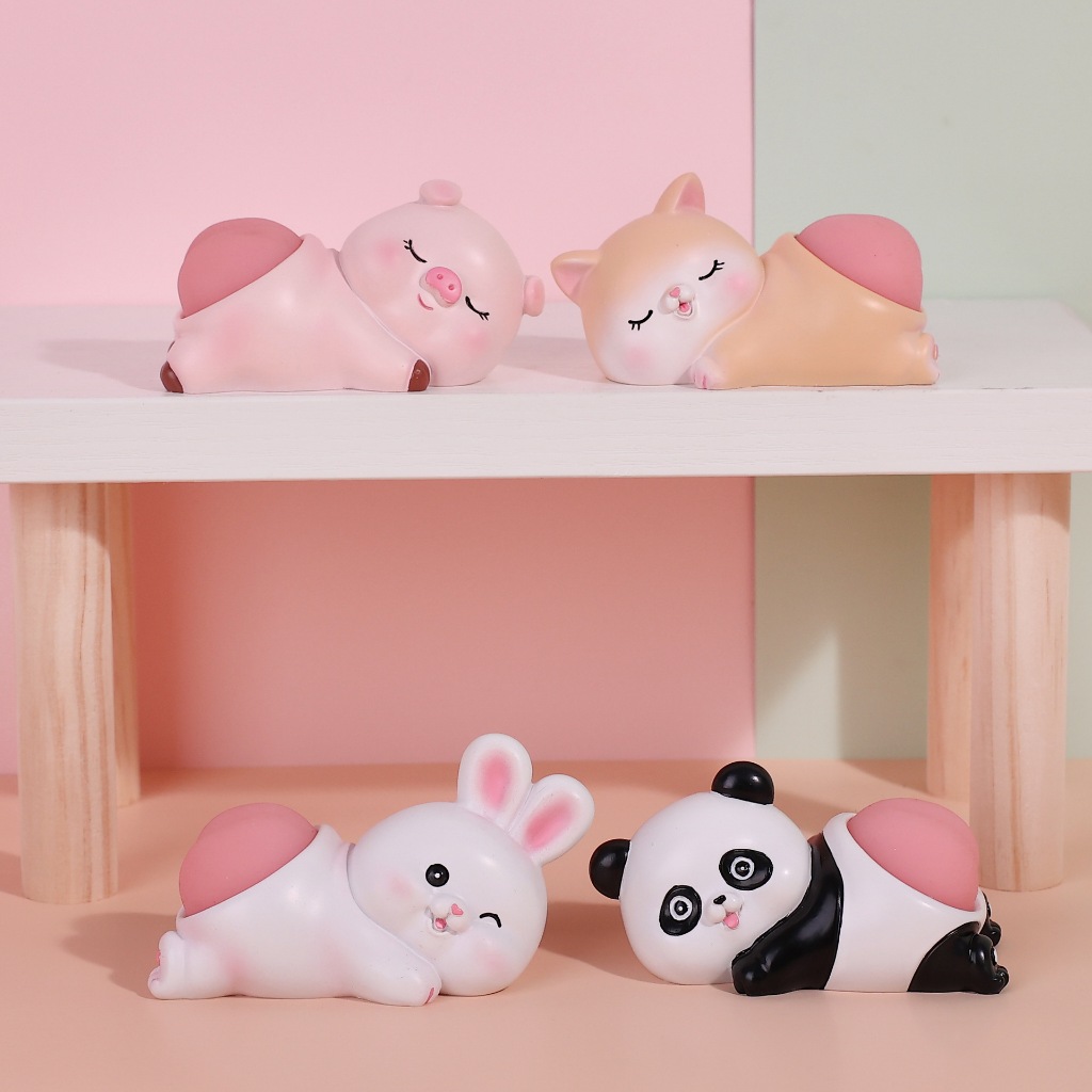 ● Đồ chơi gấu thỏ cún heo mông silicon mềm xả stress xinh xắn
