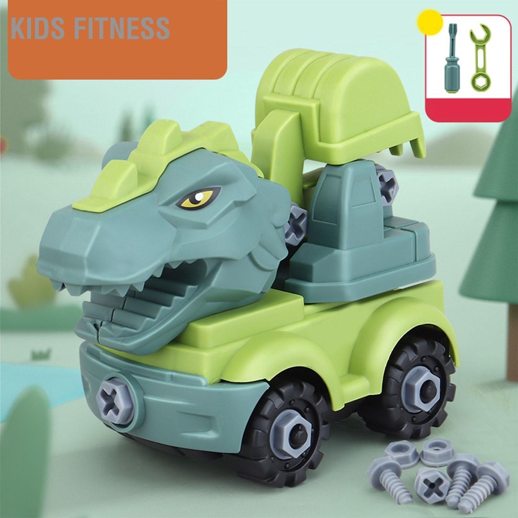 Kids Fitness Chủ đề khủng long Xe xây dựng trẻ em Kỹ thuật giáo dục tải