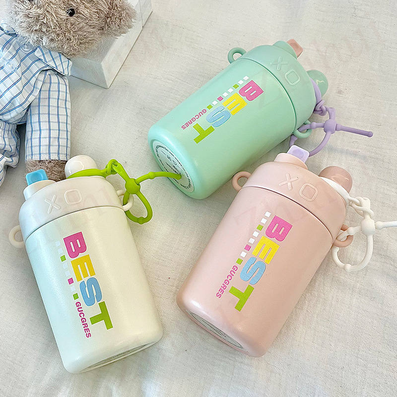 Bình Nước Giữ Nhiệt Bằng Thép Không Gỉ 316 520ml Thiết Kế Dễ Thương Chất Lượng Cao