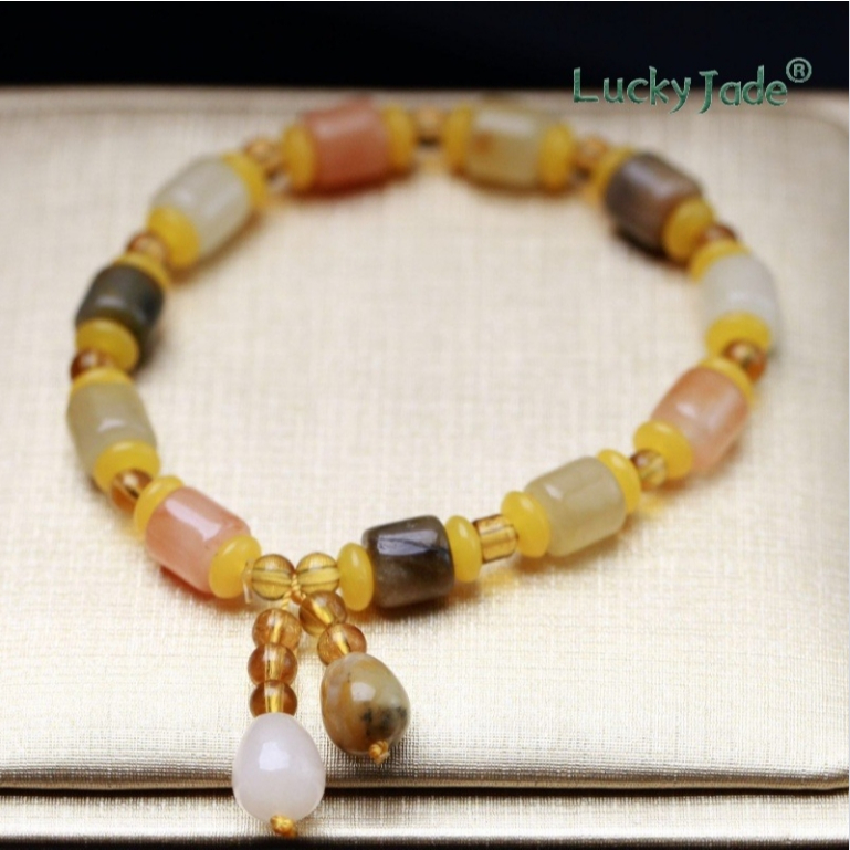 Vòng Tay Ngọc Bích Jinsi Màu Sắc Ngọc Bích