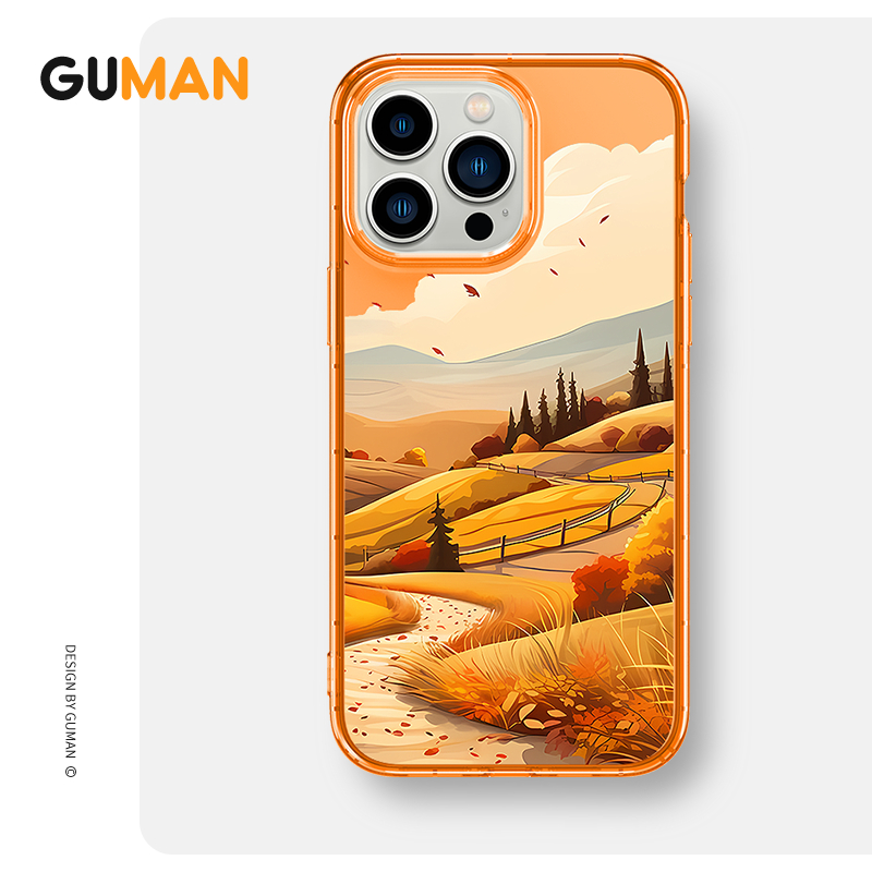 Ốp lưng GUMAN mềm chống sốc độc lạ dễ thương đẹp Cho iPhone 15 14 13 12 11 Pro Max SE 2020 X XR XS ip 8 7 Plus kute xyb2397