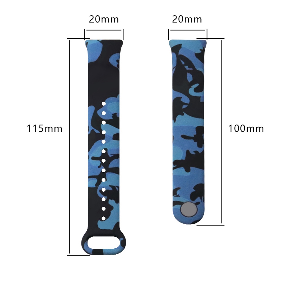 Silicone Dây Đeo Silicon Thay Thế Cho Đồng Hồ Thông Minh Xiaomi Mi Band 8