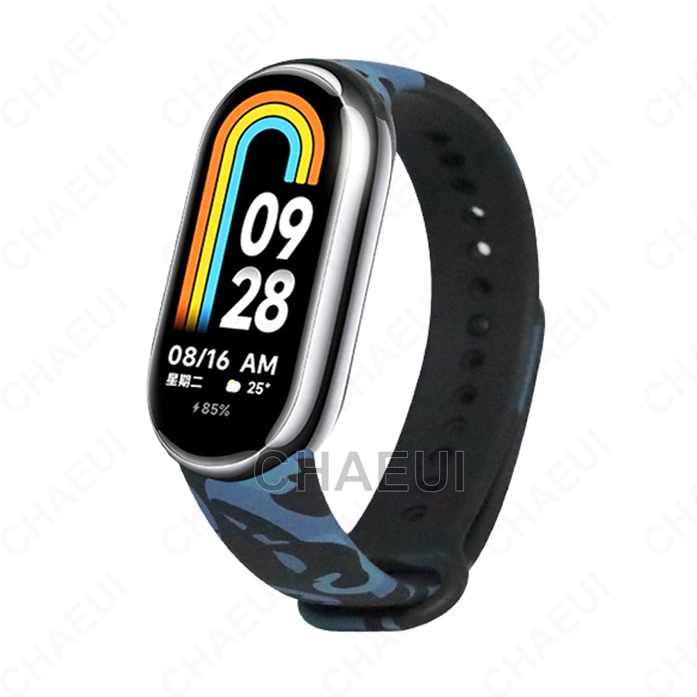 Silicone Dây Đeo Silicon Thay Thế Cho Đồng Hồ Thông Minh Xiaomi Mi Band 8