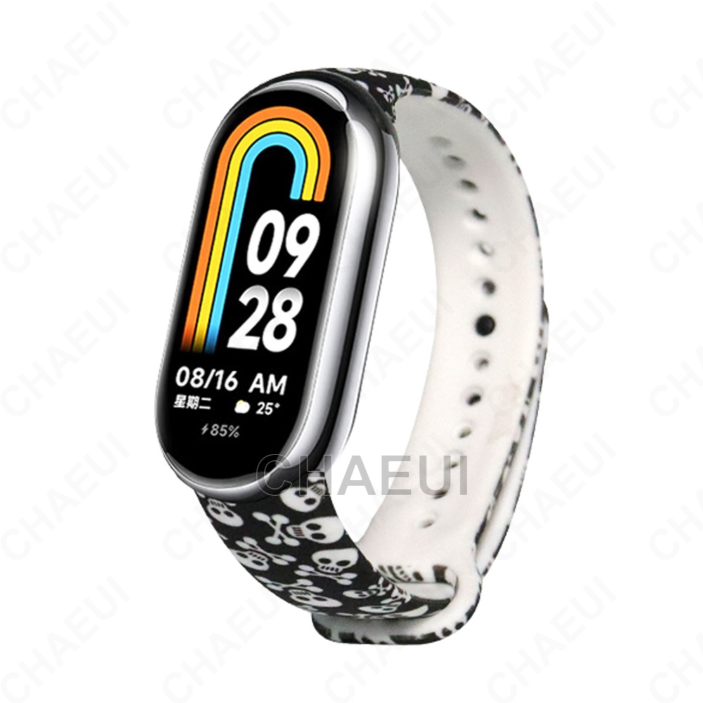 Silicone Dây Đeo Silicon Thay Thế Cho Đồng Hồ Thông Minh Xiaomi Mi Band 8