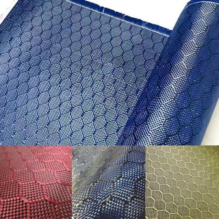 Vải Sợi Carbon Hình Tổ Ong 3K 240GSM Dài 100cm / 39inch 200cm / 79inch Chuyên Dụng Cho Xe Hơi