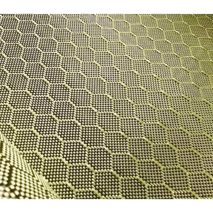 Vải Sợi Carbon Hình Tổ Ong Lục Giác 3K 240GSM Chuyên Dùng Cho Xe Hơi