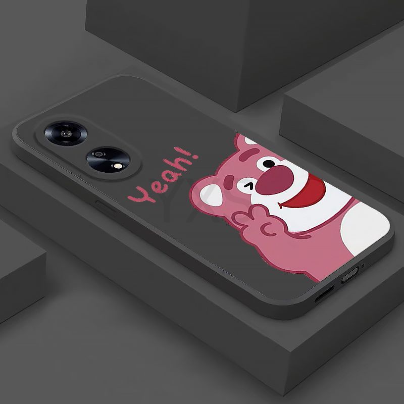 New ốp lưng Redmi Note 5A Prime Y1 Note 10S Note 10 4G Note 10 Pro Note 10 Pro Max Note 10 5G Note 6 Note 6 Pro 10 4G Note 11S Note 11 ốp lưng trường hợp điện thoại dâu tây gấu silicone trường hợp điện thoại mềm
