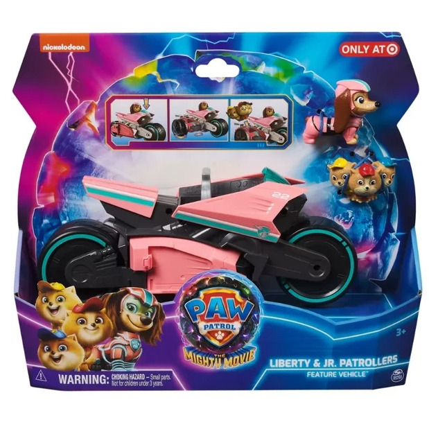 PAW Patrol Liberty & Poms Toy Vehicle Playset Exclusive Edition Paw patrol Bộ Đồ Chơi Xe Tuần Tra Tự