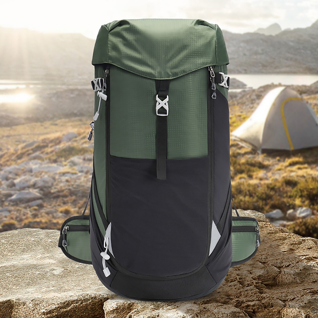 Comfortstyle Túi cắm trại 50L Vải Oxford Ba lô leo núi sức chứa lớn dành cho đi bộ đường dài ngoài trời cxmin05.vn