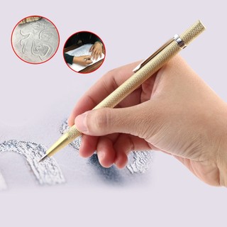 Có thể bán buôn 1pc Pocket Portable Scriber Engraving Pen Tool Glass Ceramic Engraver Scribe Westvirginia058 Hàng giao ngay