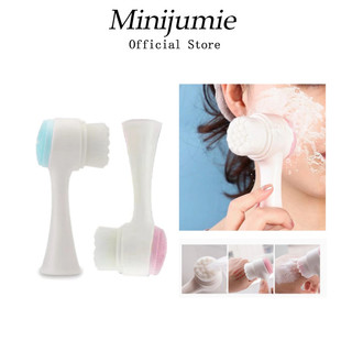 Bàn chải rửa mặt Minijumie gel silica làm sạch sâu da mặt hiệu quả