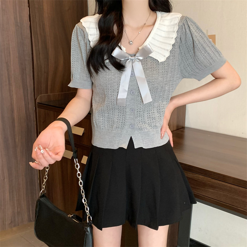 FENZIDUO Áo Len áo khoác cardigan áo cardigan Thời trang hàn quốc A91KEJ2 35Z230830