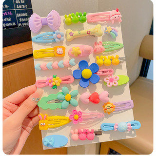 Set 14 kẹp tóc nơ xinh xắn cho bé gái