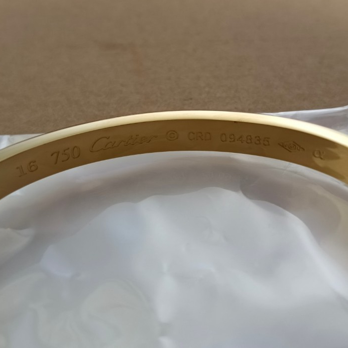 Caries YÊU Vòng tay vàng kim cương vòng đeo tay nữ không gỉ nam