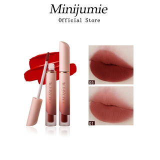 Minijumie Son bóng Kakashow 6 màu lớp kết thúc nhung mịn/căng mọng làm sáng mà không bị vón cục