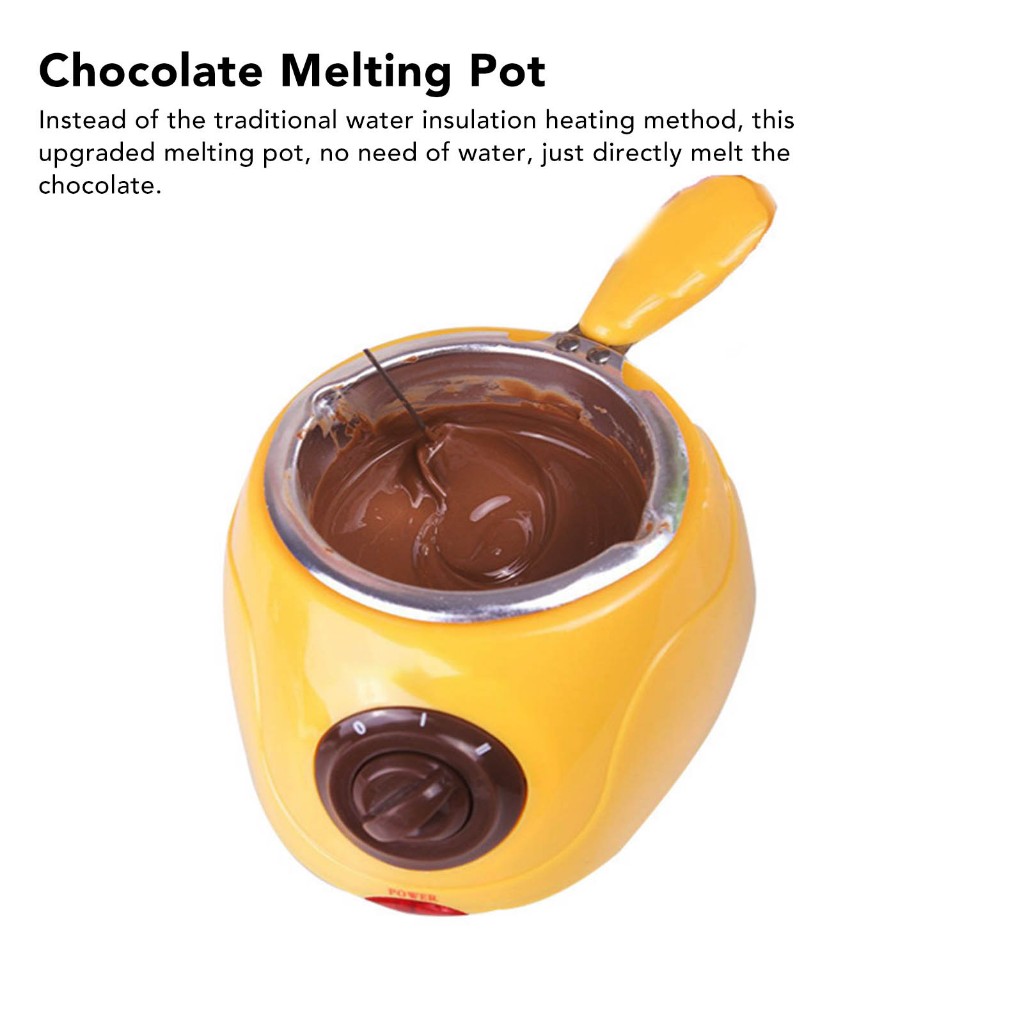 Nồi Nấu Sô Cô La / Bơ Bằng Nhôm pp Dùng Điện Mokapick