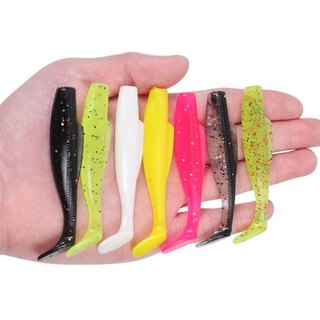 1 mồi câu cá giả bằng nhựa mềm 8cm 4g soft fishing lure bait