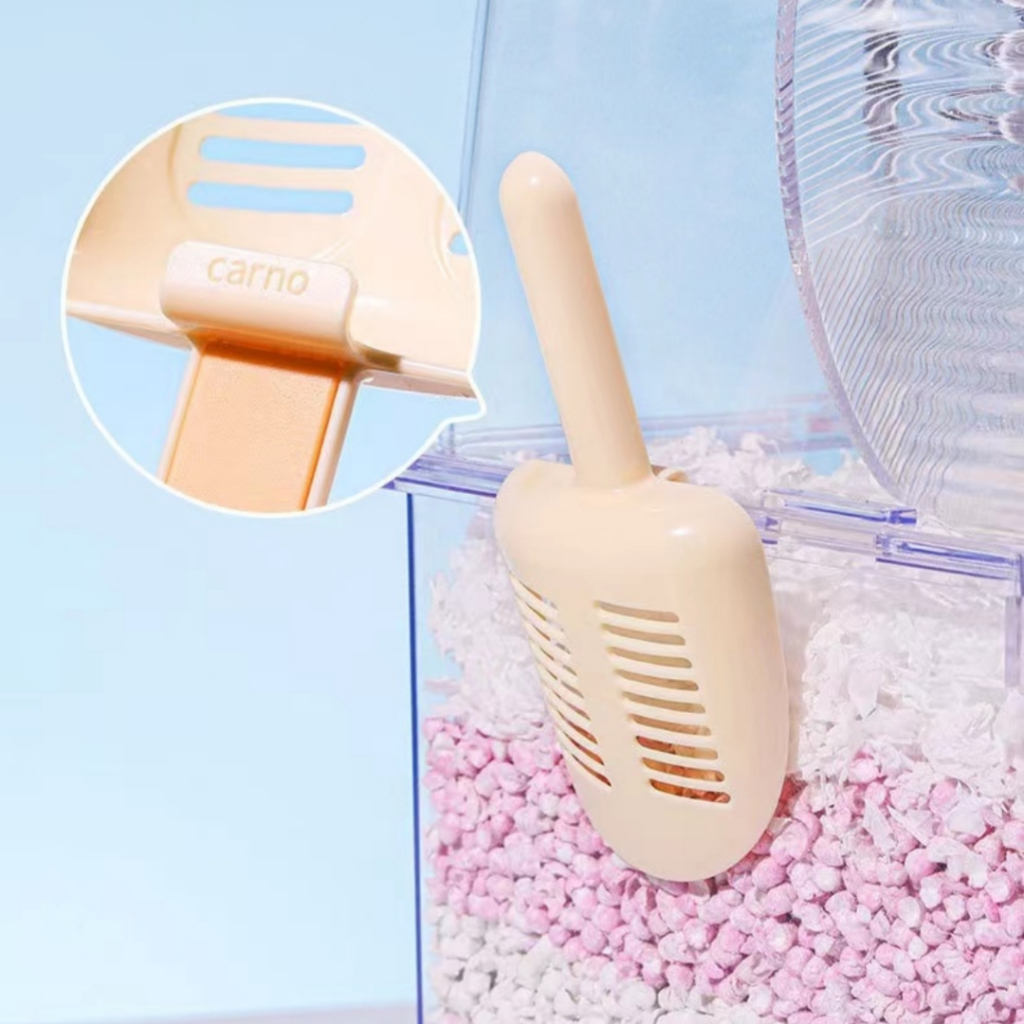 Carno / carno Xẻng Xúc Cát Vệ Sinh Cát mini Hình Gấu Vàng Cho Nhà Tắm / Chuột hamster