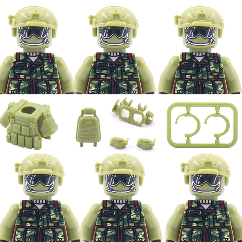 Mô Hình lego Quân Đội Mini Cho Bé Trai