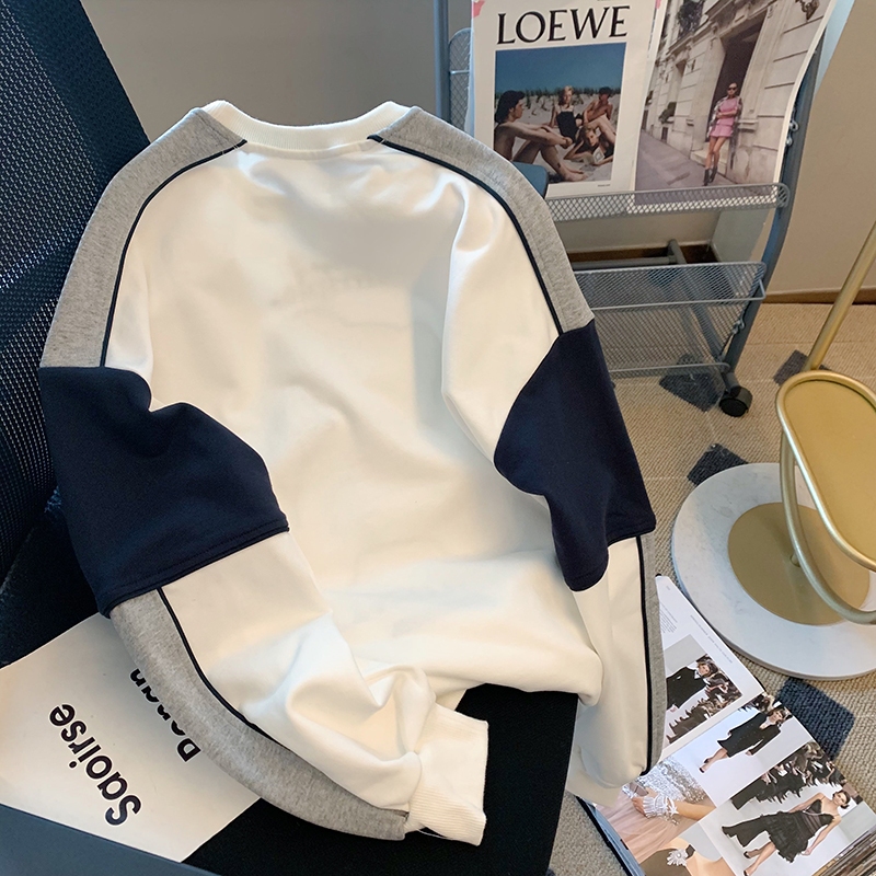 Áo Sweater Mỏng Cổ Tròn Thêu Họa Tiết Thời Trang Xuân Thu Cho Nữ