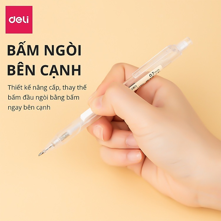 Deli Bút Chì Kim Bấm 0.7mm 0.5mm Chất Lượng Cao
