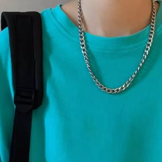 ✦AFFLIGA✦ Áo Thun Tay Dài Cổ Tròn Dáng Rộng In Họa Tiết Đơn Giản Thời Trang Mùa Thu Cho Nam