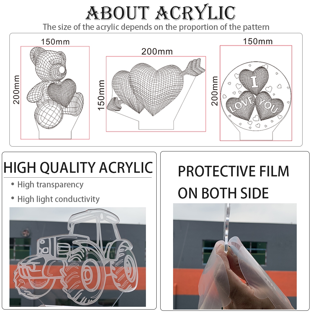 Anime hunter x hunter Đèn Ngủ led Để Bàn Đổi Màu Sạc usb Cho Trẻ Em