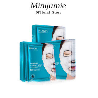 Minijumie Mặt nạ tạo bọt Images chứa axit amin thải độc hydrat hóa da